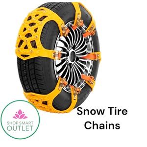 GOOD ROAD TIRE Snow Chains - Premium Quality Strong Durable All Season Anti-Sk..